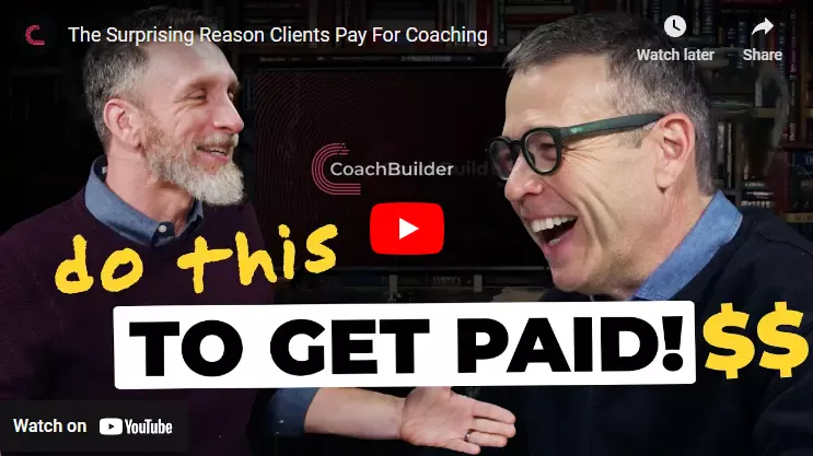 Two coaches discussing how to run a coaching business